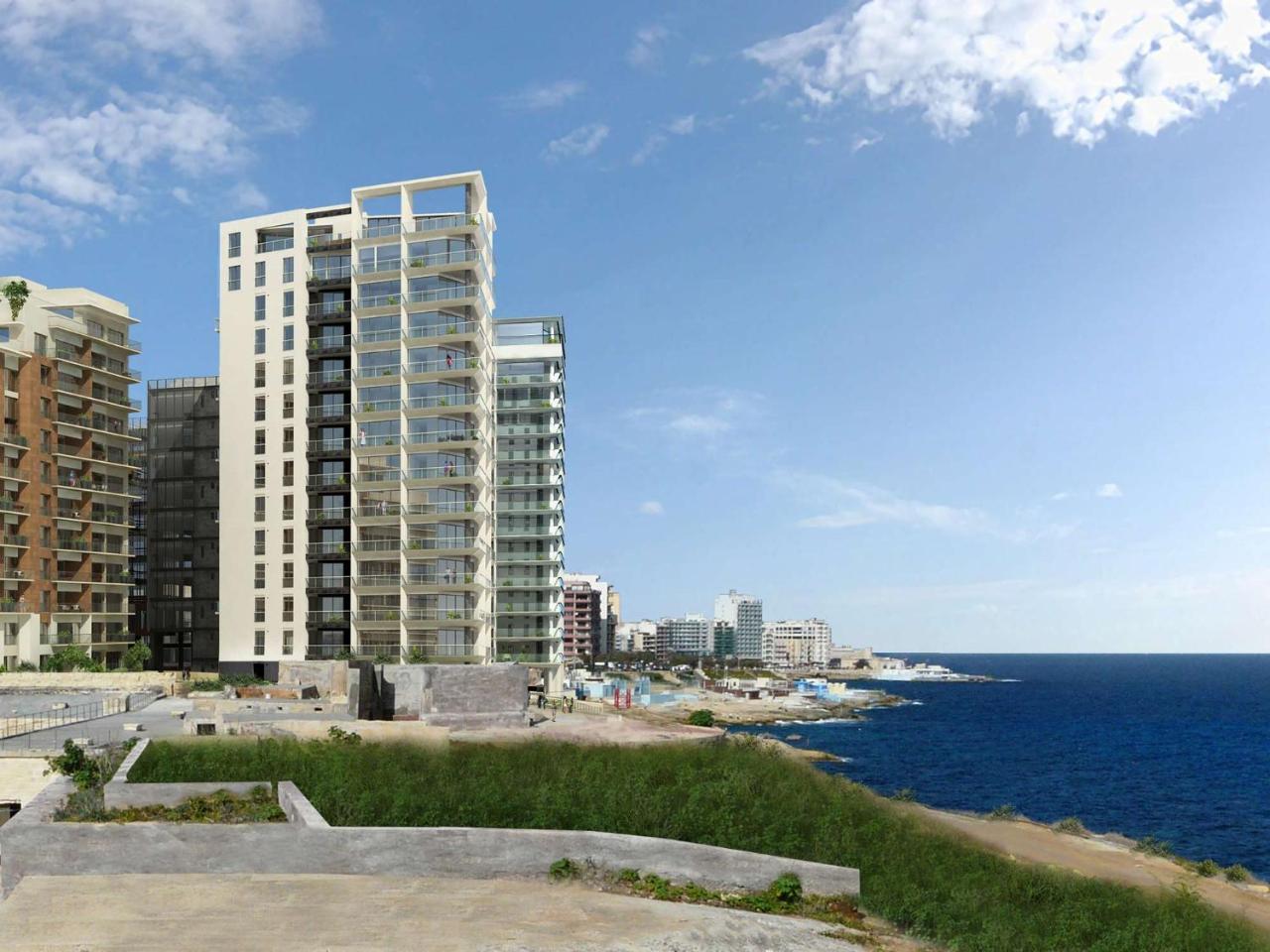 Seaview Apartment In Fort Cambridge, Sliema Extérieur photo